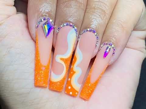 LDS Gel Polish Nail Art Liner - Orange 06 (ver 2)