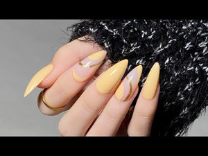 Lavis Gel Nail Polish Duo - 002  Yellow Colors - Charley And The Angel