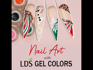 LDS Painting Gel Nail Art - 0.5oz Red 05