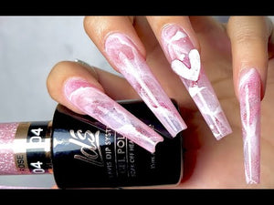 Lavis Gel Nail Polish Duo - 120 Pink Colors - Merry Pink