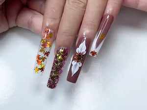 LDS Glitter Nail Art - MA06 - Bourbon - 0.5 oz