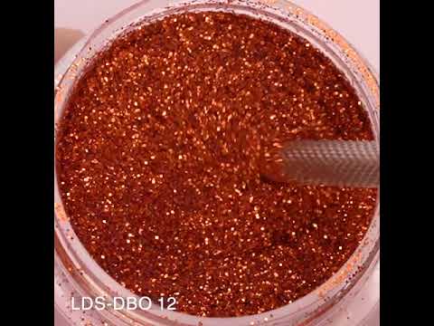 LDS Holographic Fine Glitter Nail Art - 0.5oz DB12 Homecoming