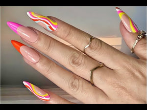 Lavis Gel Nail Polish Duo - 136 Pink Colors - Delightful