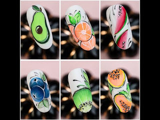 LDS Line Art Gel Nails Polish Nail Art Set (24 colors): 01-24 (ver 2)