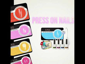 LAVIS - Square Medium Nail Tips (Full Cover)