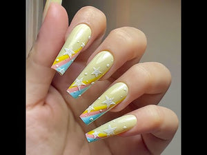 Lavis Gel Nail Polish Duo - 130 Yellow Colors - Sunbeam