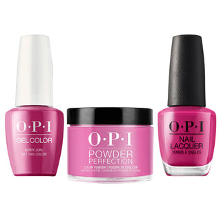  OPI 3 in 1 - T83 Hurry-juku Get this Color! - Dip, Gel & Lacquer Matching by OPI sold by DTK Nail Supply