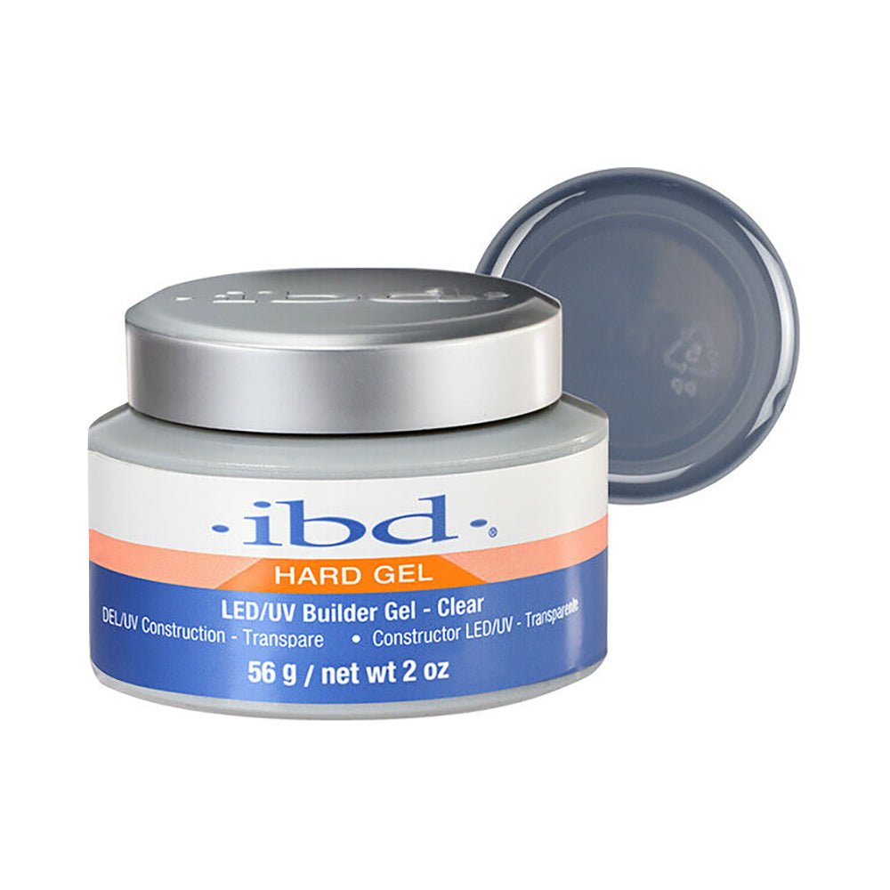 IBD LED/UV Builder Clear Gel - 2 oz - DTK Nail Supply