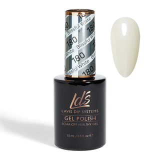  LDS Gel Polish 180 - White Colors - Blissful White by LDS sold by DTK Nail Supply