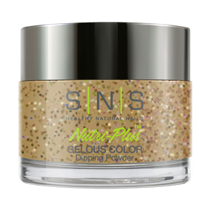SNS Dipping Powder Nail - IS27 - Gold Dust by SNS sold by DTK Nail Supply