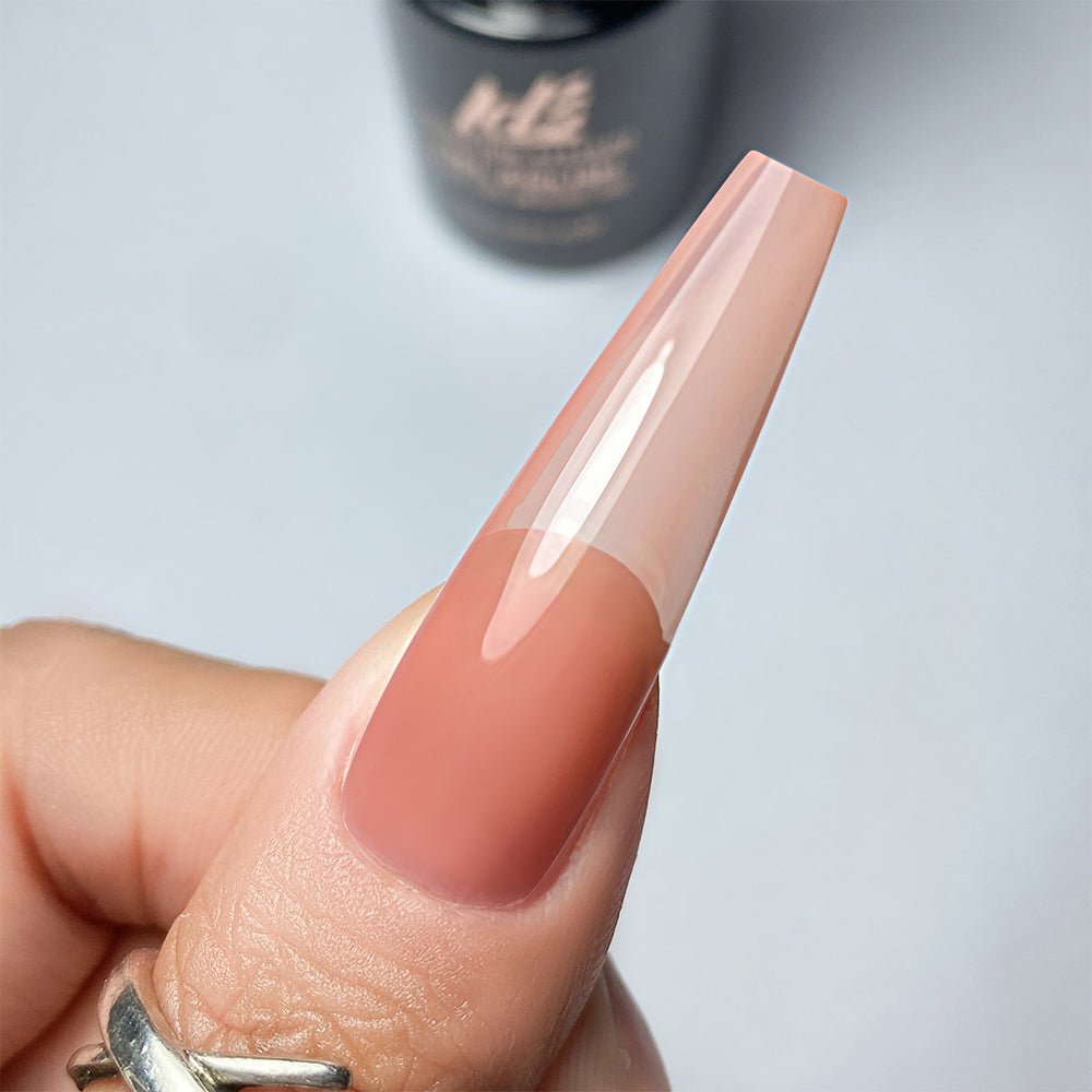 Jelly Gel Polish Colors - LDS 08 Imitation Gold - Nude Collection - DTK Nail Supply