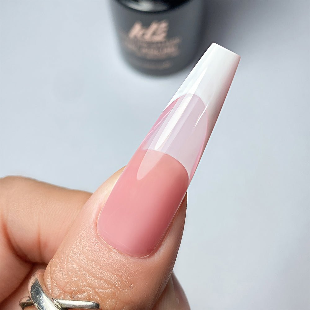 Jelly Gel Polish Colors - LDS 12 Hint of Violet - Nude Collection - DTK Nail Supply