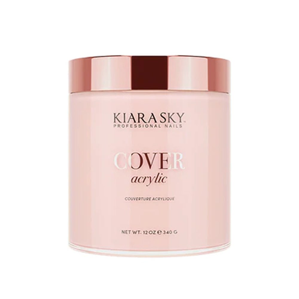 Kiara Sky - 02 - BLUSH AWAY - COVER - Acrylic & Dipping Powder Color 2 oz - DTK Nail Supply