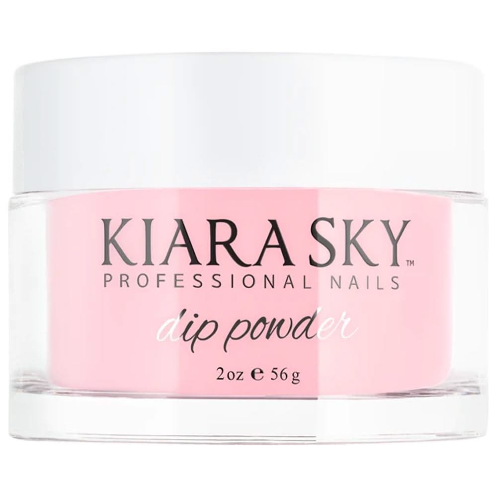 Kiara Sky Dark Pink - Pink & White 2 oz - DTK Nail Supply