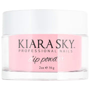 Kiara Sky Dark Pink - Pink & White 2 oz - DTK Nail Supply