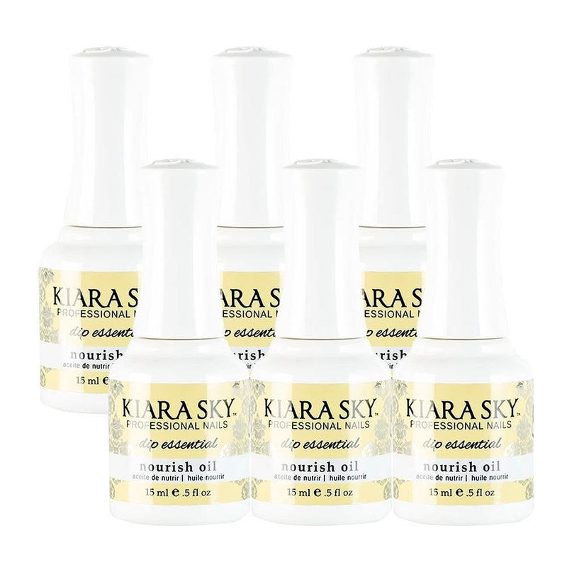 Kiara Sky Dipping Essential - Dip Nourish Oil Kit - 0.5 oz - DTK Nail Supply