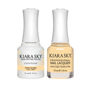 Kiara Sky Gel Nail Polish Duo - All - In - One - 5014 HONEY BLONDE - DTK Nail Supply