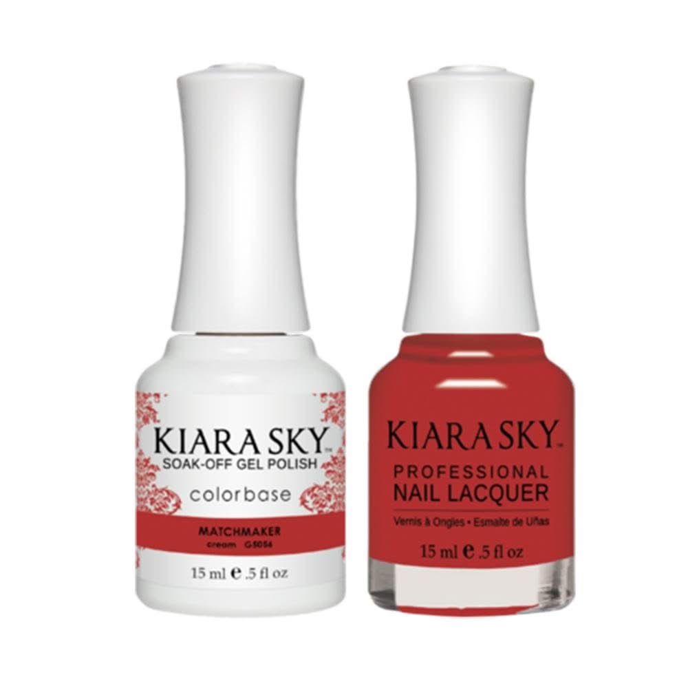 Kiara Sky Gel Nail Polish Duo - All - In - One - 5056 MATCHMAKER - DTK Nail Supply
