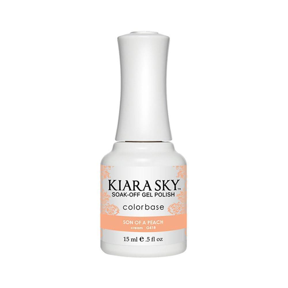 Kiara Sky Gel Polish 418 - Son Of A Peach - DTK Nail Supply