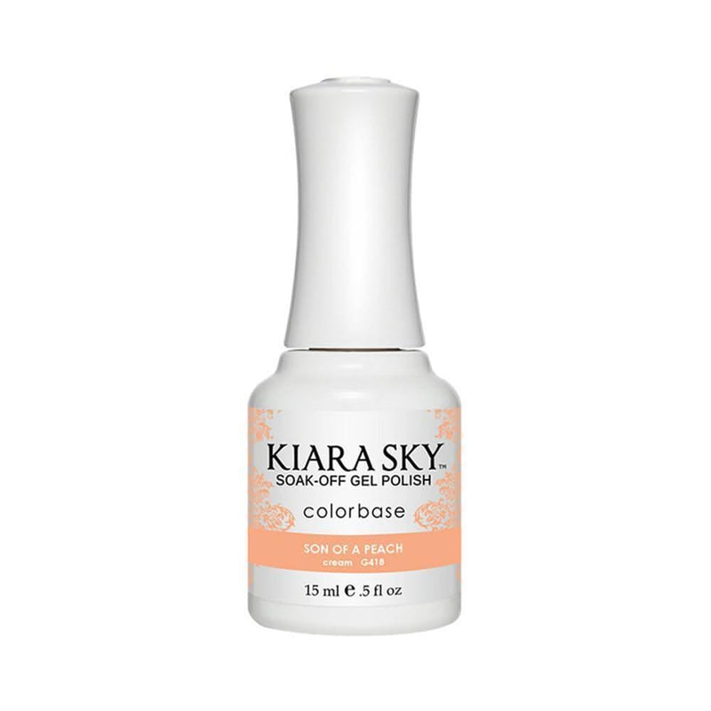 Kiara Sky Gel Polish 418 - Son Of A Peach - DTK Nail Supply