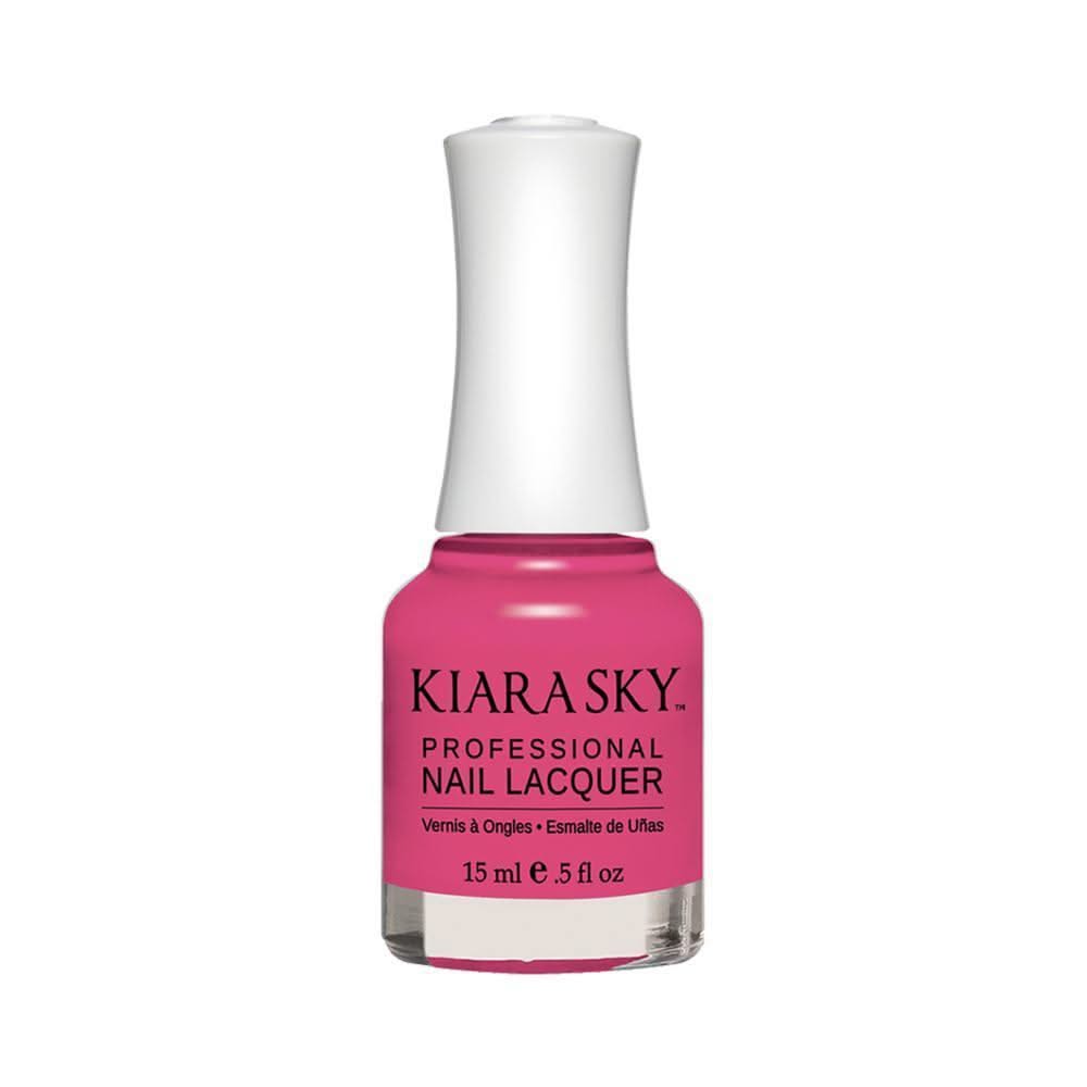 Kiara Sky Nail Lacquer - 453 Back To The Fuchsia - DTK Nail Supply