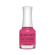 Kiara Sky Nail Lacquer - 453 Back To The Fuchsia - DTK Nail Supply
