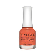 Kiara Sky Nail Lacquer - 562 Peach A Roo - DTK Nail Supply