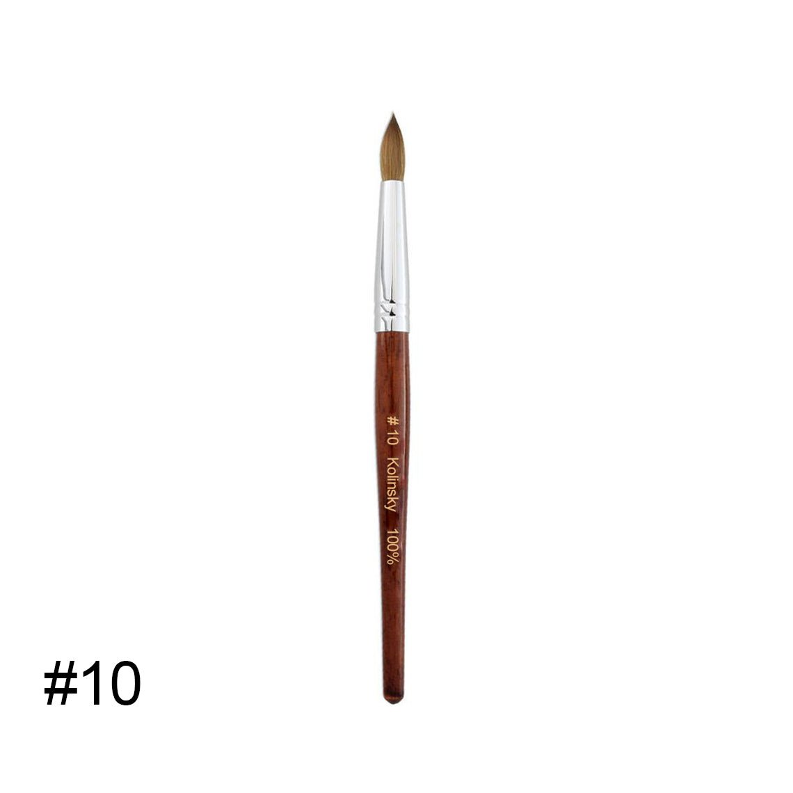 Kolinsky Acrylic Brush 10 - DTK Nail Supply