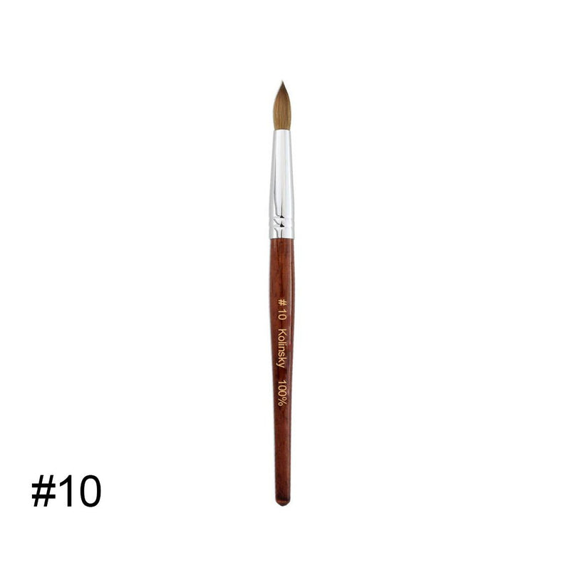 Kolinsky Acrylic Brush 10 - DTK Nail Supply