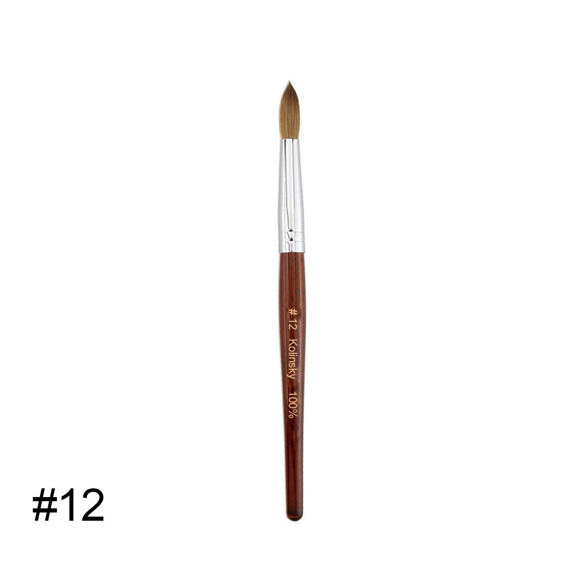 Kolinsky Acrylic Brush 12 - DTK Nail Supply