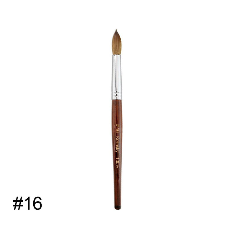 Kolinsky Acrylic Brush 16 - DTK Nail Supply