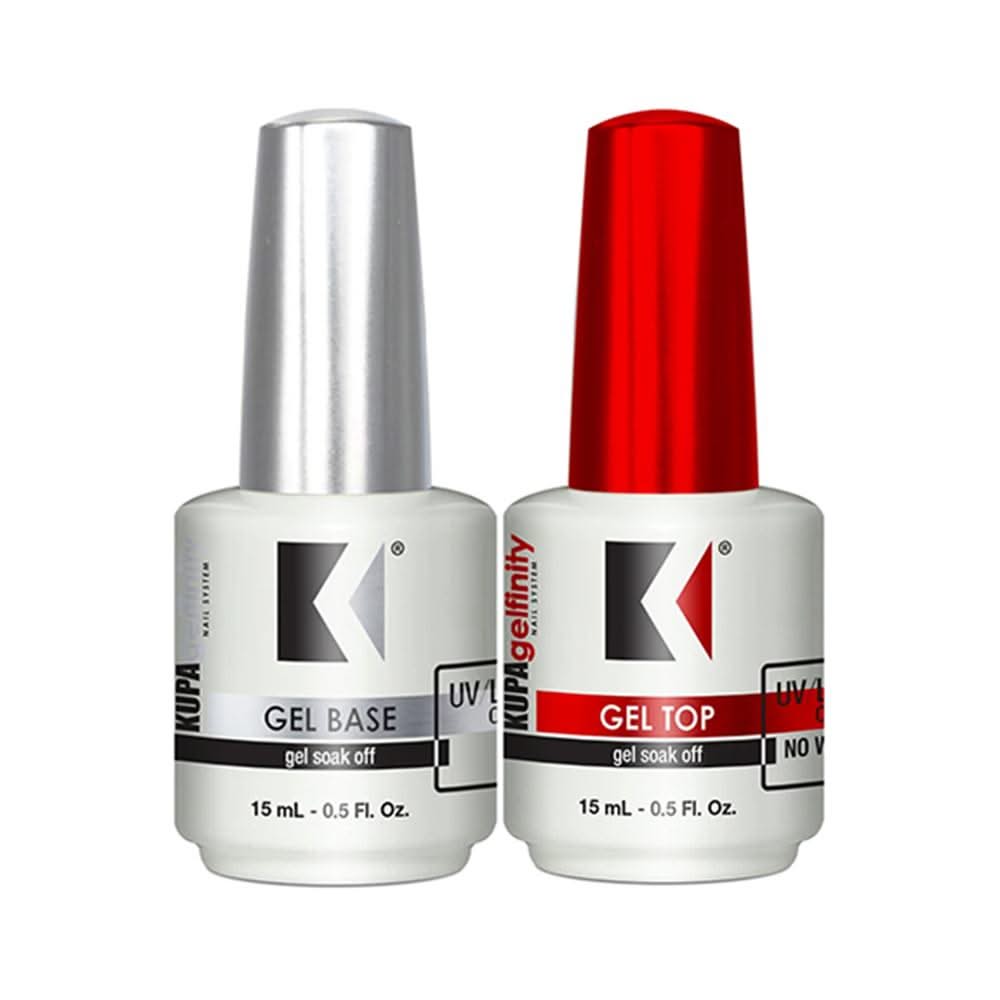 KUPA Gelfinity - Gel Base & Top - 0.5 oz - DTK Nail Supply