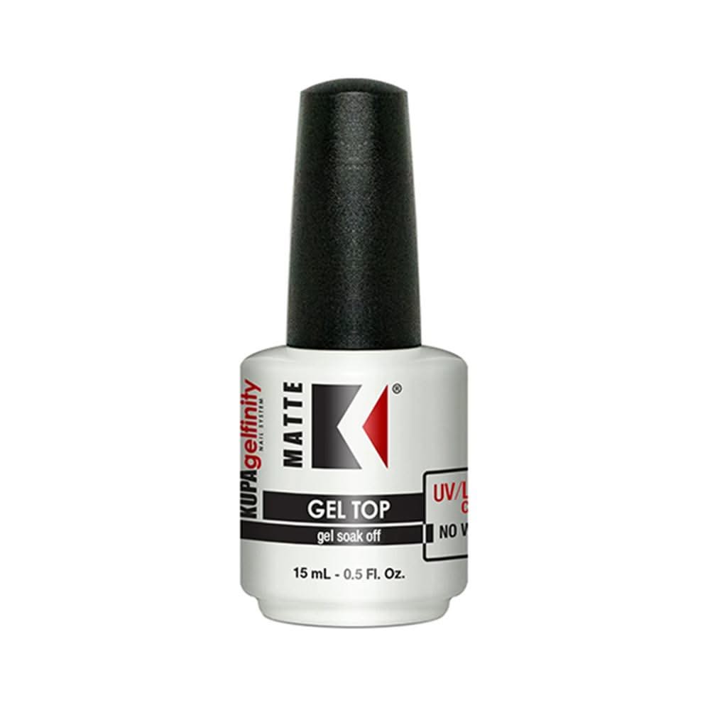 KUPA Gelfinity - Matte Gel Top - 0.5 oz - DTK Nail Supply