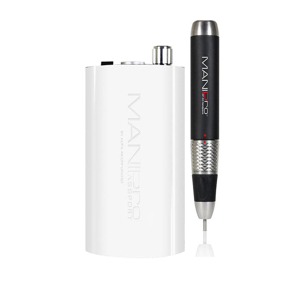  KUPA Passport Nail Drill Complete with Handpiece KP-55 - White by KUPA sold by DTK Nail Supply