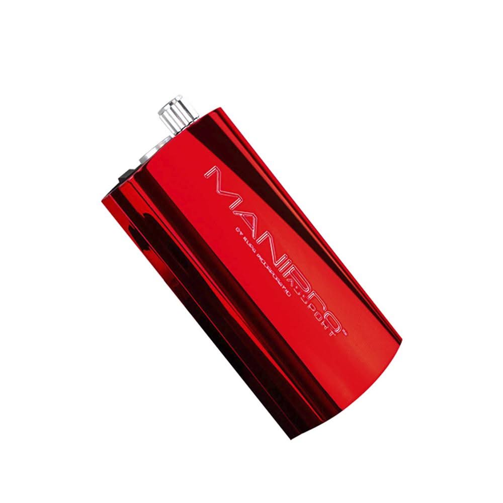 KUPA Passport Nail Drill Complete with Handpiece - Candy Apple Red - DTK Nail Supply