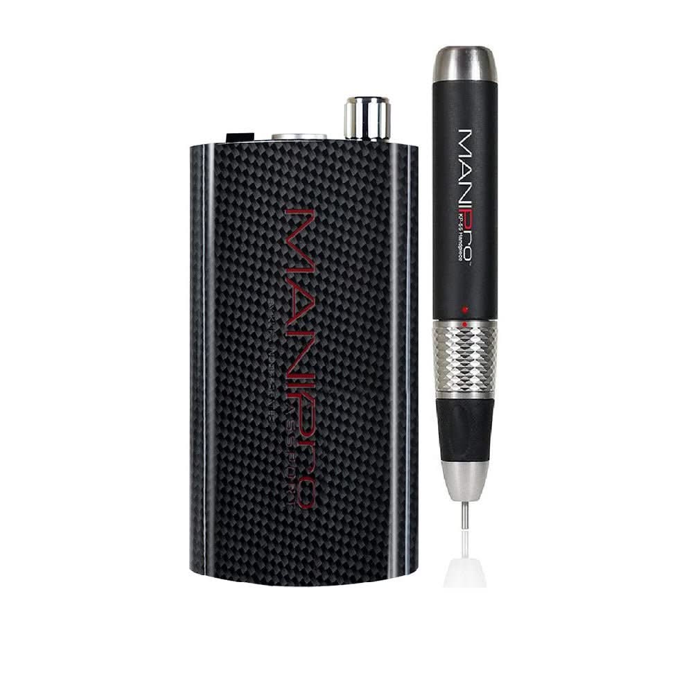 KUPA Passport Nail Drill Complete with Handpiece KP - 55 - Charcoal - DTK Nail Supply