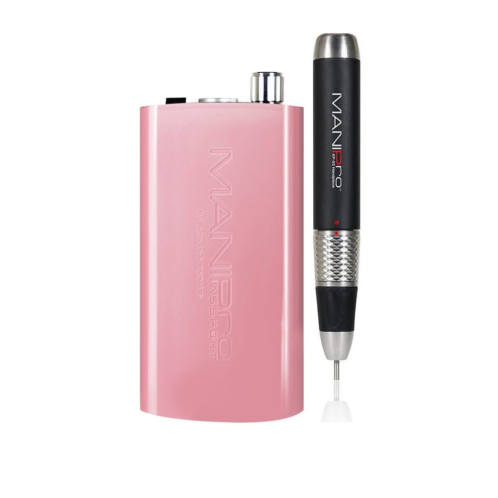 KUPA Passport Nail Drill Complete with Handpiece KP - 55 - M. Princess (Pink) - DTK Nail Supply