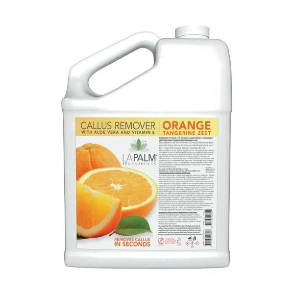 La Palm Callus Remover Orange Tangerine - 1Gallon - DTK Nail Supply