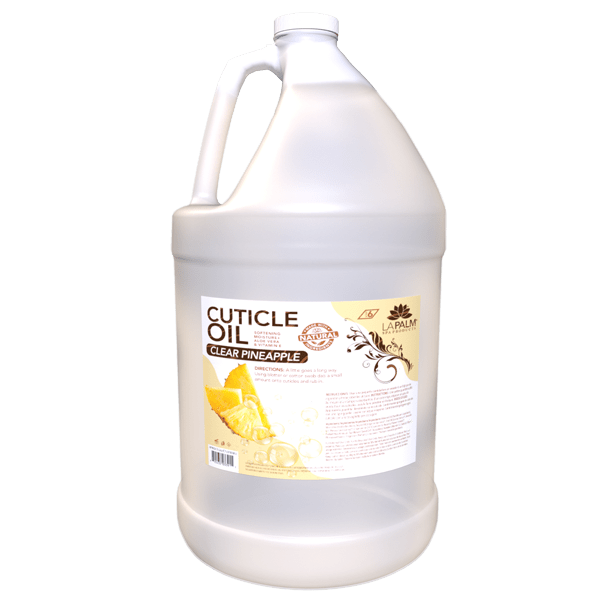 La Palm Cuticle Oil – Clear Pineapple - 1Gallon - DTK Nail Supply