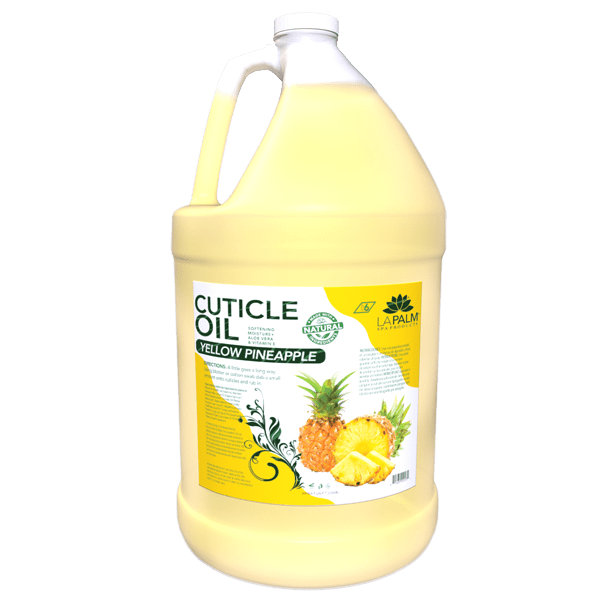 La Palm Cuticle Oil – Yellow Pineapple - 1Gallon - DTK Nail Supply