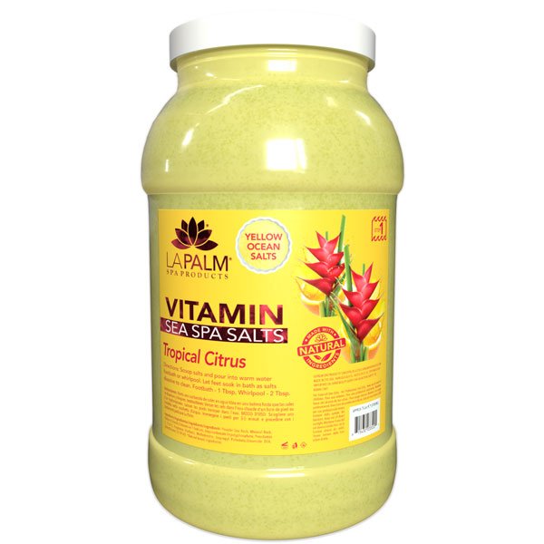 La Palm Sea Spa Salts - Tropical Citrus - 1Gallon - DTK Nail Supply
