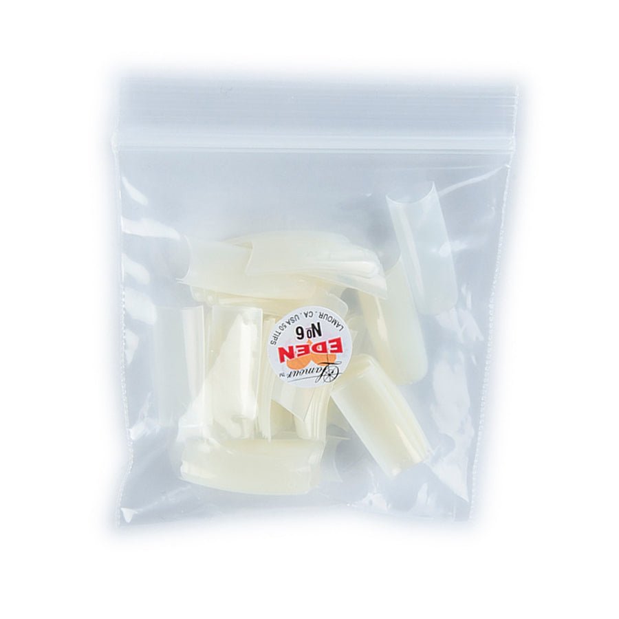Lamour Tips 50pcs/bag, 6 - DTK Nail Supply