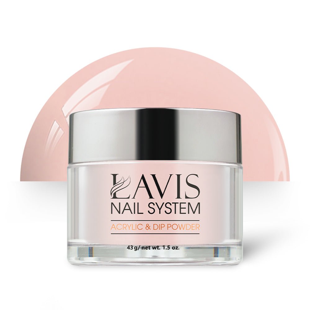 Lavis Acrylic Powder - 003 Peach Pigment - DTK Nail Supply