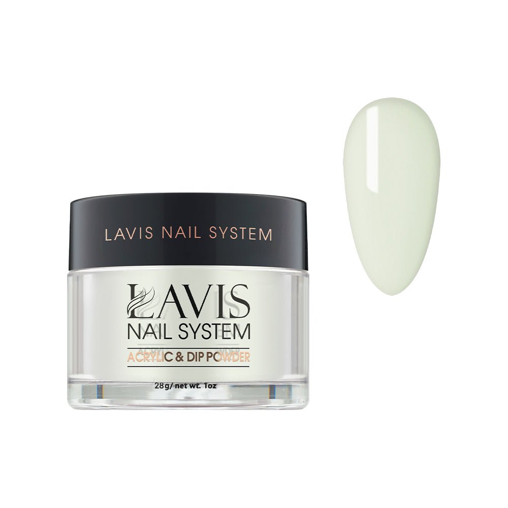 Lavis Acrylic Powder - 004 Smokey Green - DTK Nail Supply