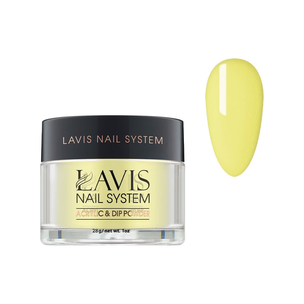 Lavis Acrylic Powder - 011 Banana Frappe - DTK Nail Supply