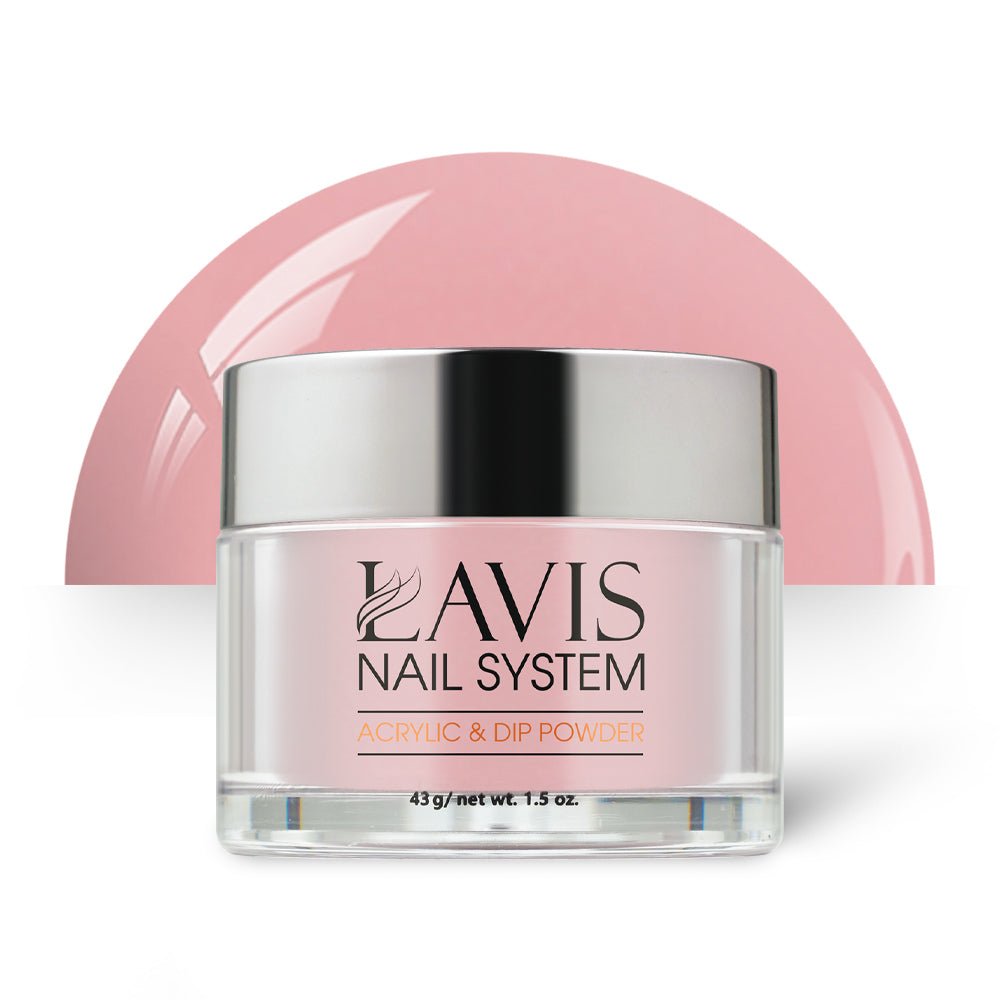 Lavis Acrylic Powder - 021 Bubble Gum Pop Gum - DTK Nail Supply