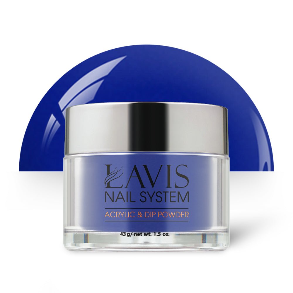 Lavis Acrylic Powder - 026 Classic Blue - DTK Nail Supply