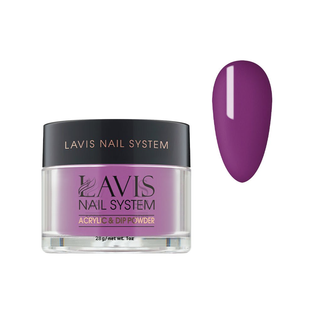 Lavis Acrylic Powder - 032 Sugar Plum - DTK Nail Supply
