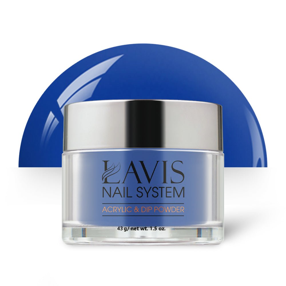 Lavis Acrylic Powder - 041 Cobalt Blue - DTK Nail Supply