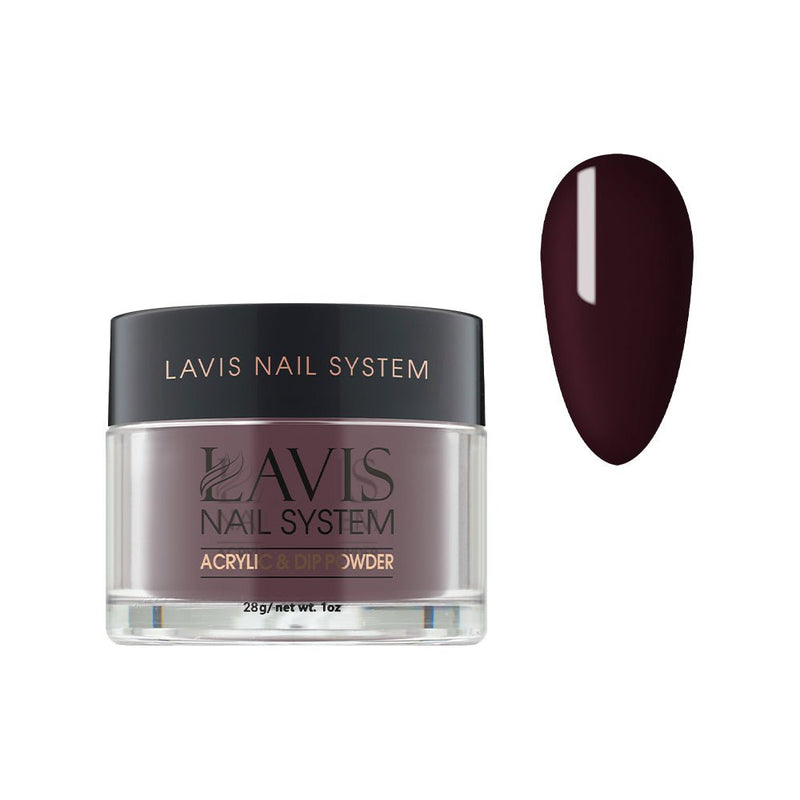 Lavis Acrylic Powder - 042 Burnt Almond - DTK Nail Supply